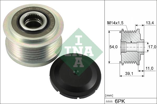 INA 535 0311 10 - Piedziņas skriemelis, Ģenerators ps1.lv