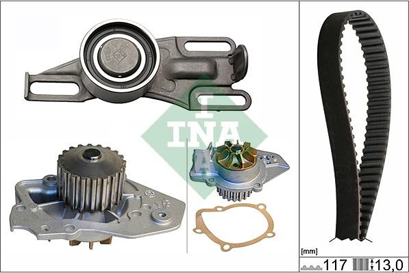 INA 530 0019 30 - Ūdenssūknis + Zobsiksnas komplekts ps1.lv