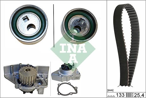 INA 530 0106 30 - Ūdenssūknis + Zobsiksnas komplekts ps1.lv