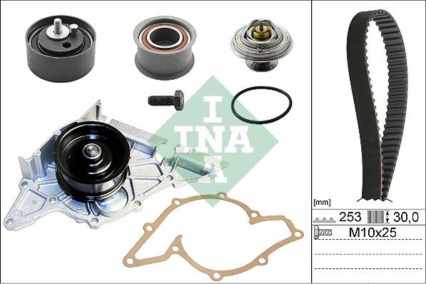 INA 530 0178 31 - Ūdenssūknis + Zobsiksnas komplekts ps1.lv