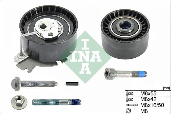 INA 530 0379 09 - Rullīšu komplekts, Zobsiksna ps1.lv