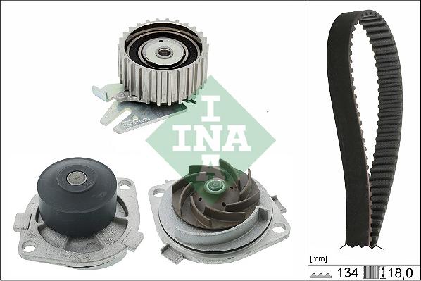 INA 530 0221 31 - Ūdenssūknis + Zobsiksnas komplekts ps1.lv