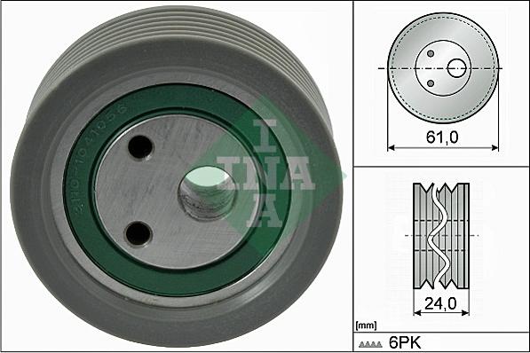 INA 531 0910 10 - Parazīt / Vadrullītis, Ķīļrievu siksna ps1.lv