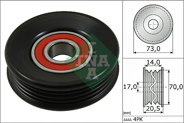 INA 531 0853 10 - Parazīt / Vadrullītis, Ķīļrievu siksna ps1.lv