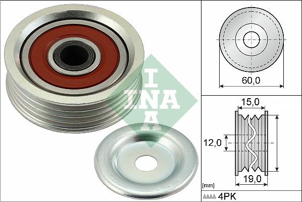 INA 531 0887 10 - Parazīt / Vadrullītis, Ķīļrievu siksna ps1.lv