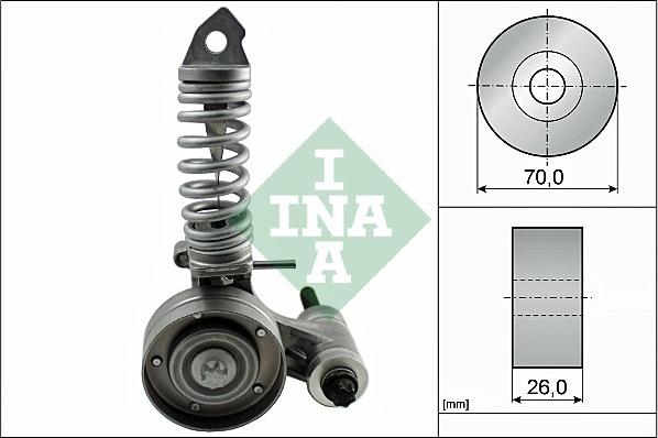 INA 533 0085 30 - Siksnas spriegotājs, Ķīļsiksna ps1.lv