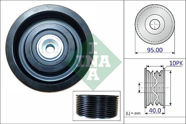 INA 532 0996 10 - Parazīt / Vadrullītis, Ķīļrievu siksna ps1.lv