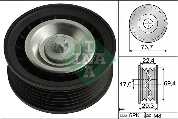 INA 532 0784 10 - Parazīt / Vadrullītis, Ķīļrievu siksna ps1.lv