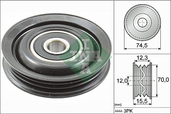 INA 532 0786 10 - Parazīt / Vadrullītis, Ķīļrievu siksna ps1.lv