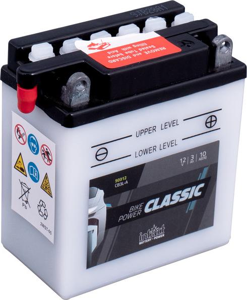 INTACT 50312S - Startera akumulatoru baterija ps1.lv