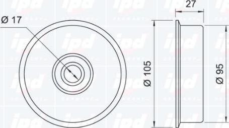 IPD 14-0961 - Parazīt / Vadrullītis, Ķīļrievu siksna ps1.lv