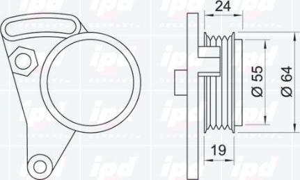 IPD 14-0032 - Parazīt / Vadrullītis, Ķīļrievu siksna ps1.lv