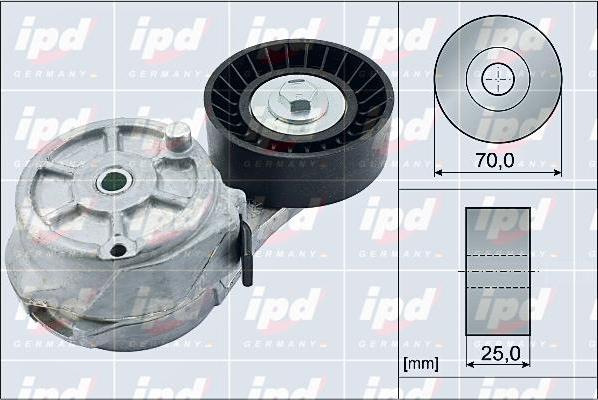 IPD 15-4093 - Siksnas spriegotājs, Ķīļsiksna ps1.lv