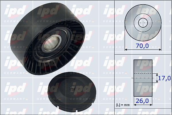 IPD 15-4002 - Parazīt / Vadrullītis, Ķīļrievu siksna ps1.lv