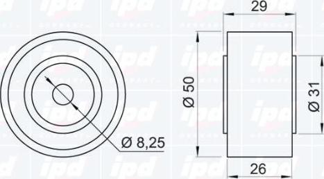 IPD 15-0843 - Parazīt / Vadrullītis, Ķīļrievu siksna ps1.lv