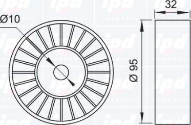 IPD 15-0743 - Parazīt / Vadrullītis, Ķīļrievu siksna ps1.lv