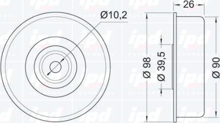 IPD 15-0757 - Parazīt / Vadrullītis, Ķīļrievu siksna ps1.lv