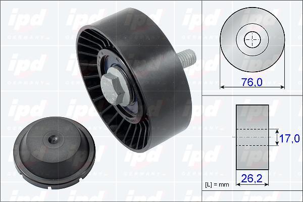 IPD 15-3801 - Parazīt / Vadrullītis, Ķīļrievu siksna ps1.lv