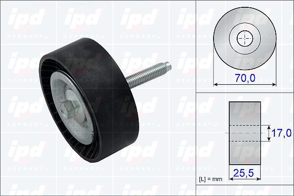 IPD 15-3829 - Parazīt / Vadrullītis, Ķīļrievu siksna ps1.lv