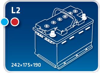 IPSA TME55 - Startera akumulatoru baterija ps1.lv