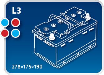 IPSA TME65 - Startera akumulatoru baterija ps1.lv