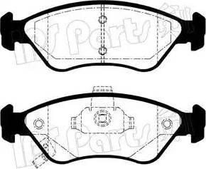 IPS Parts IBD-1K02 - Bremžu uzliku kompl., Disku bremzes ps1.lv