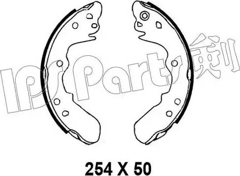 IPS Parts IBL-4991 - Bremžu loki ps1.lv