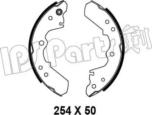 IPS Parts IBL-4904 - Bremžu loki ps1.lv