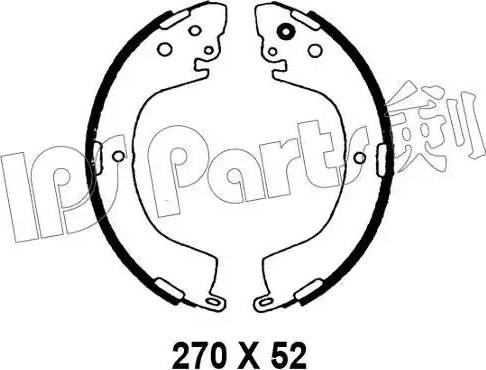 IPS Parts IBL-4582 - Bremžu loki ps1.lv