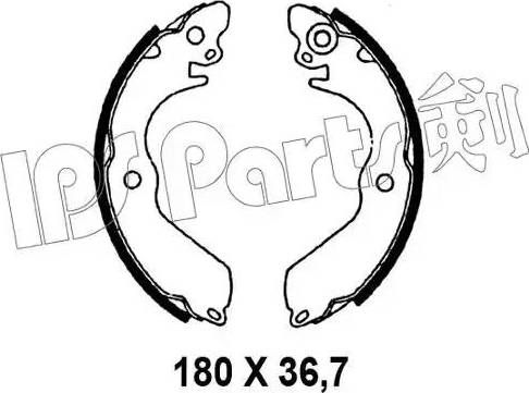 IPS Parts IBL-4587 - Bremžu loki ps1.lv