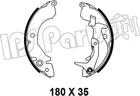 IPS Parts IBL-4526 - Bremžu loki ps1.lv