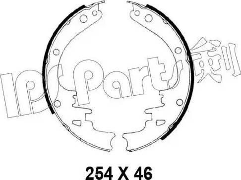 IPS Parts IBL-4022 - Bremžu loki ps1.lv