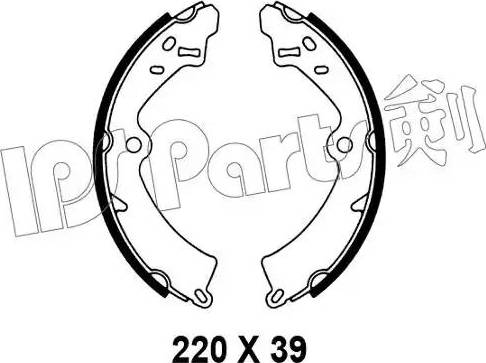 IPS Parts IBL-4806 - Bremžu loki ps1.lv