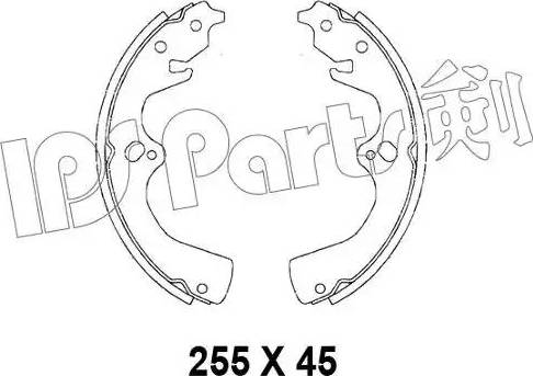 IPS Parts IBL-4396 - Bremžu loki ps1.lv