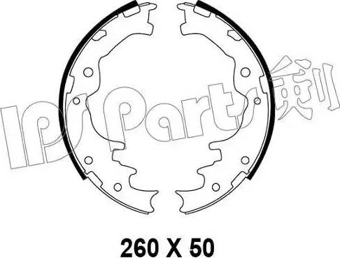 IPS Parts IBL-4393 - Bremžu loki ps1.lv