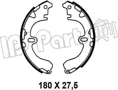 IPS Parts IBL-4294 - Bremžu loki ps1.lv