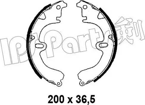 IPS Parts IBL-4298 - Bremžu loki ps1.lv