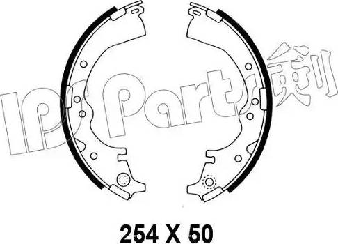 IPS Parts IBL-4237 - Bremžu loki ps1.lv