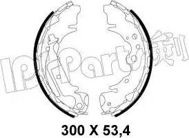 IPS Parts IBL-4K09 - Bremžu loki ps1.lv