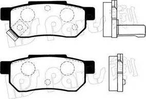 IPS Parts IBR-1404 - Bremžu uzliku kompl., Disku bremzes ps1.lv