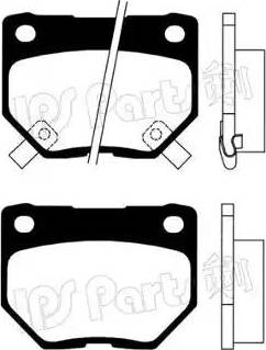 IPS Parts IBR-1129 - Bremžu uzliku kompl., Disku bremzes ps1.lv