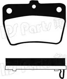 IPS Parts IBR-1256 - Bremžu uzliku kompl., Disku bremzes ps1.lv