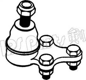 IPS Parts IJU-10235 - Balst / Virzošais šarnīrs ps1.lv