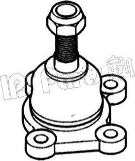 IPS Parts IJU-10228 - Balst / Virzošais šarnīrs ps1.lv