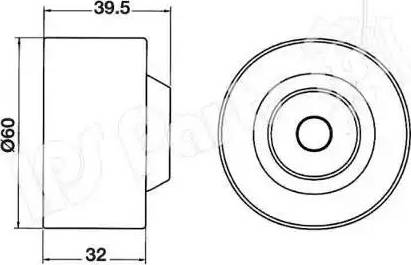 IPS Parts ITB-6513 - Siksnas spriegotājs, Zobsiksna ps1.lv