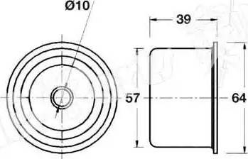 IPS Parts ITB-6529 - Siksnas spriegotājs, Zobsiksna ps1.lv