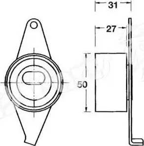 IPS Parts ITB-6611 - Siksnas spriegotājs, Zobsiksna ps1.lv