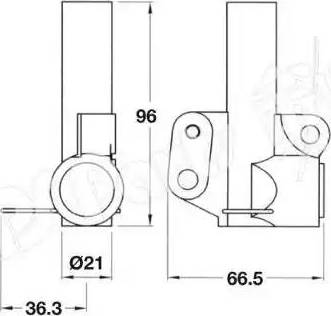 IPS Parts ITB-6K31 - Siksnas spriegotājs, Zobsiksna ps1.lv