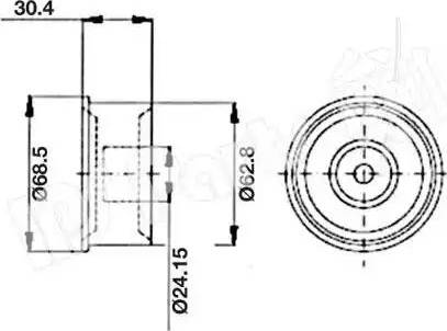 IPS Parts ITB-6W06 - Siksnas spriegotājs, Zobsiksna ps1.lv