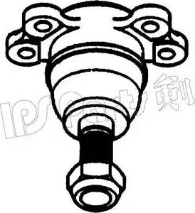 IPS Parts ITR-10999 - Balst / Virzošais šarnīrs ps1.lv